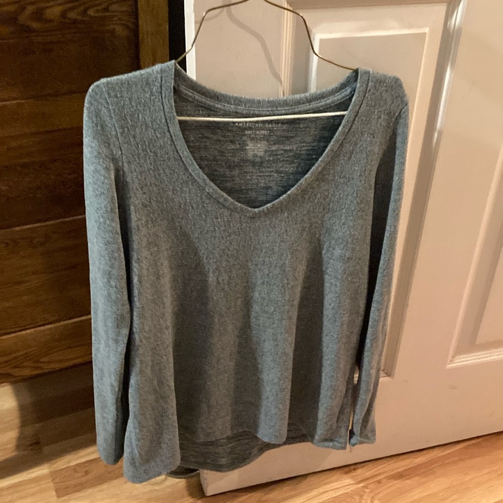American Eagle Outfitters Gray Sweater